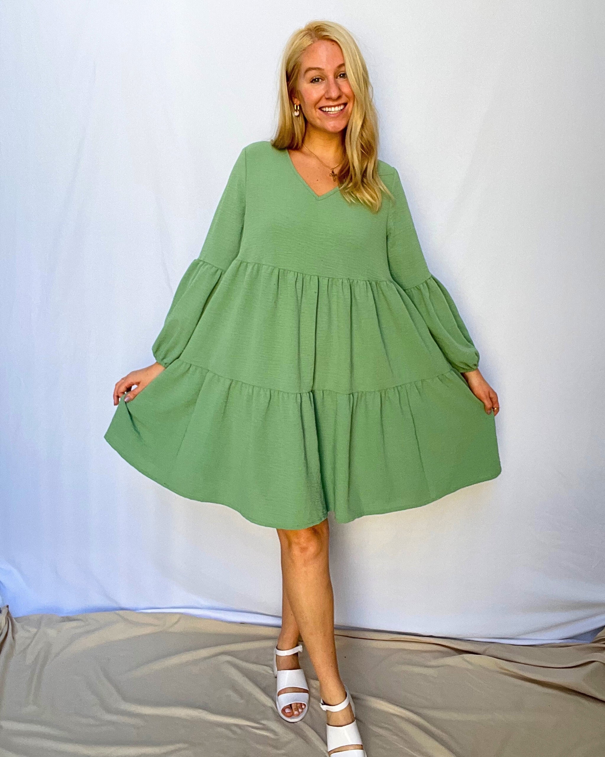 Sunday Kisses Tiered Dress