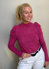 Dessert Before Dinner Puff Sleeve Blouse