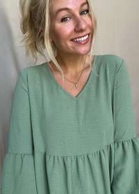 Sunday Kisses Tiered Dress