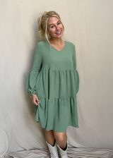 Sunday Kisses Tiered Dress