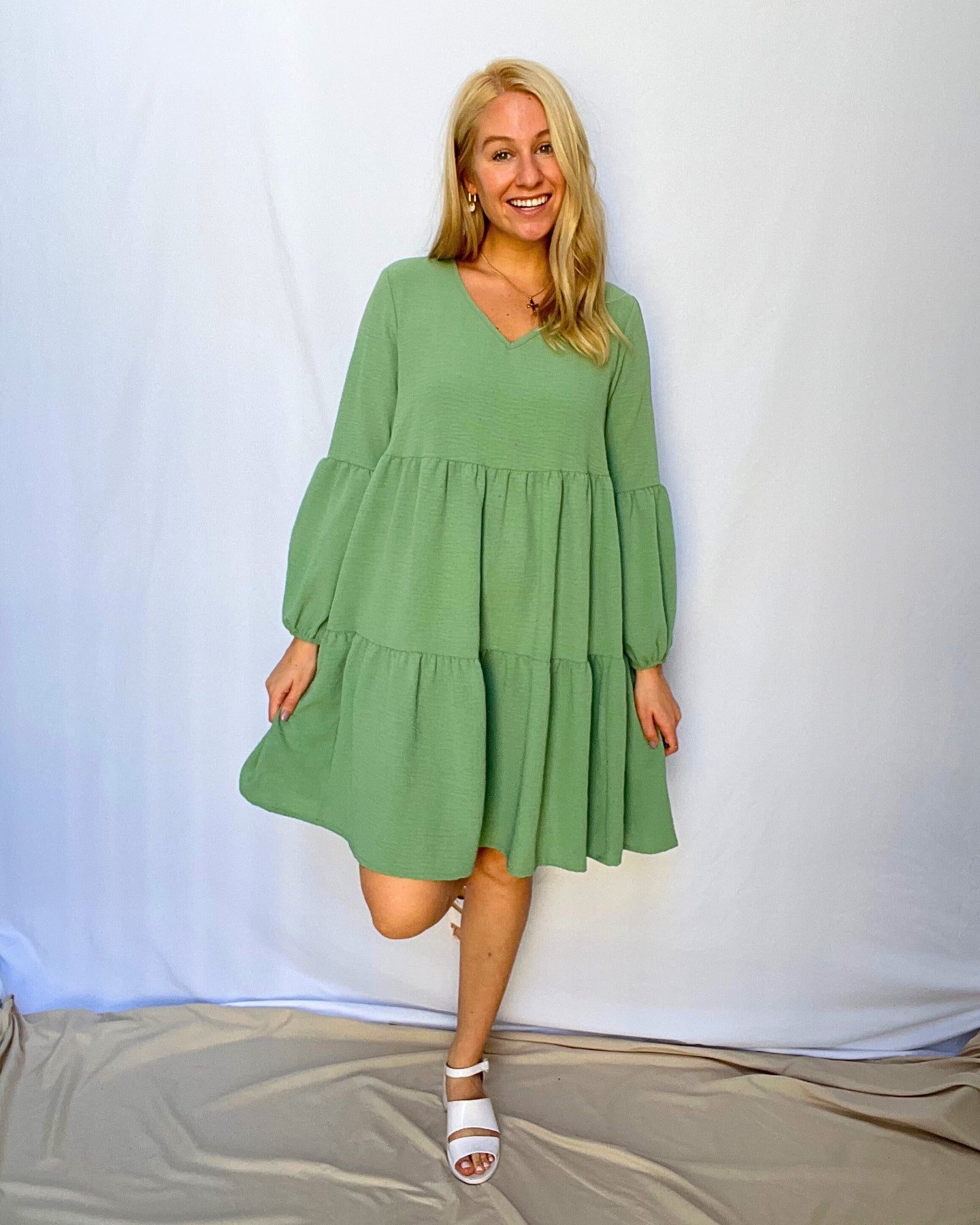 Sunday Kisses Tiered Dress