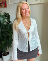 High Roller Satin Blouse