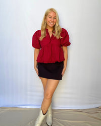 Pixie Dust Peplum Blouse