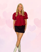 Pixie Dust Peplum Blouse