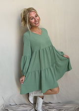 Sunday Kisses Tiered Dress
