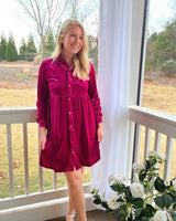 Shock Factor Velvet Dress