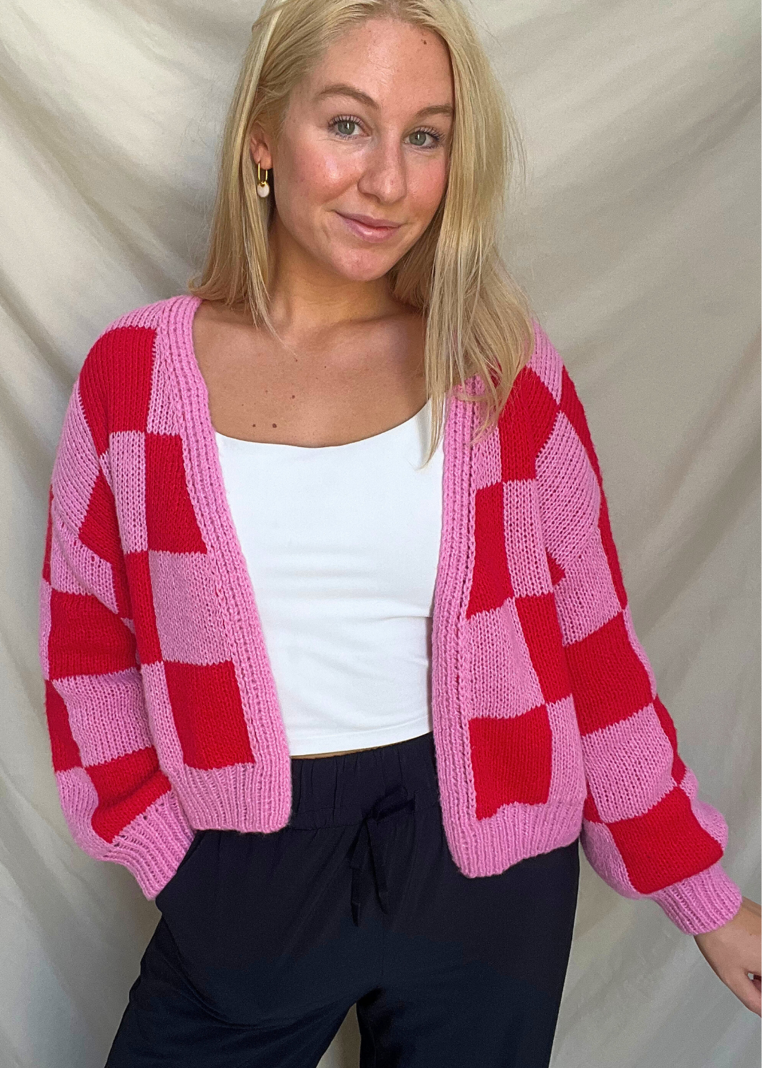 Checkerboard Charmer Cardigan