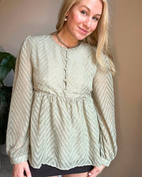 French Coffee Blouse