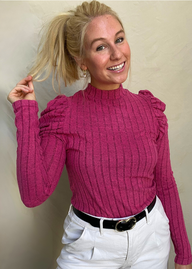 Dessert Before Dinner Puff Sleeve Blouse