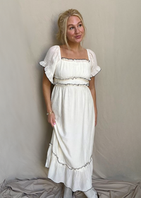 Whispering Breeze Midi Dress