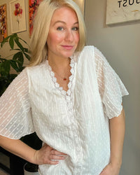 Latte Foam Blouse