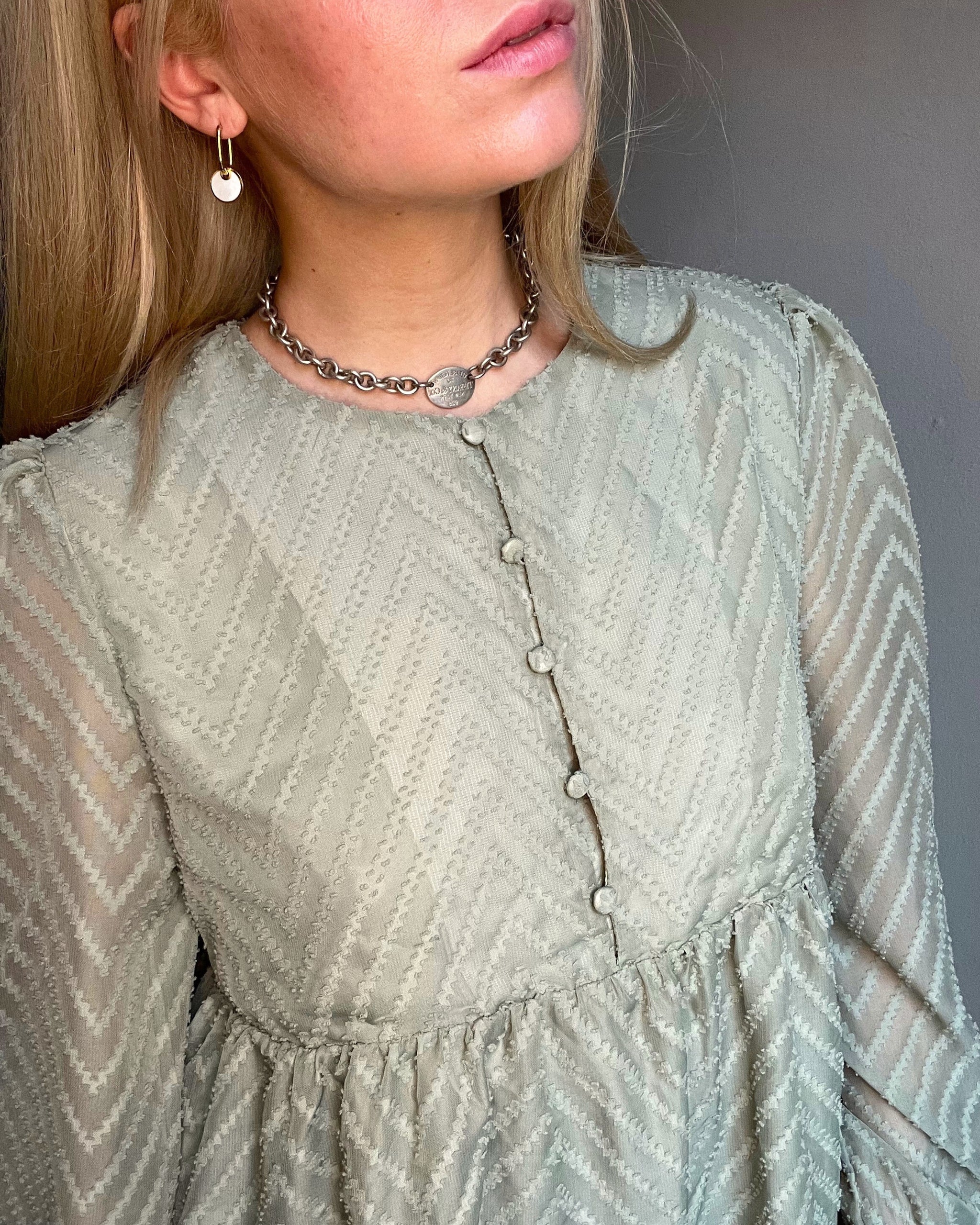 French Coffee Blouse