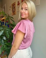 Lovestruck Satin Top