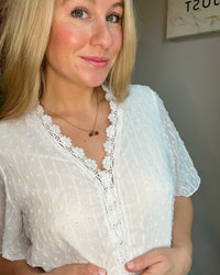 Latte Foam Blouse