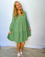 Sunday Kisses Tiered Dress