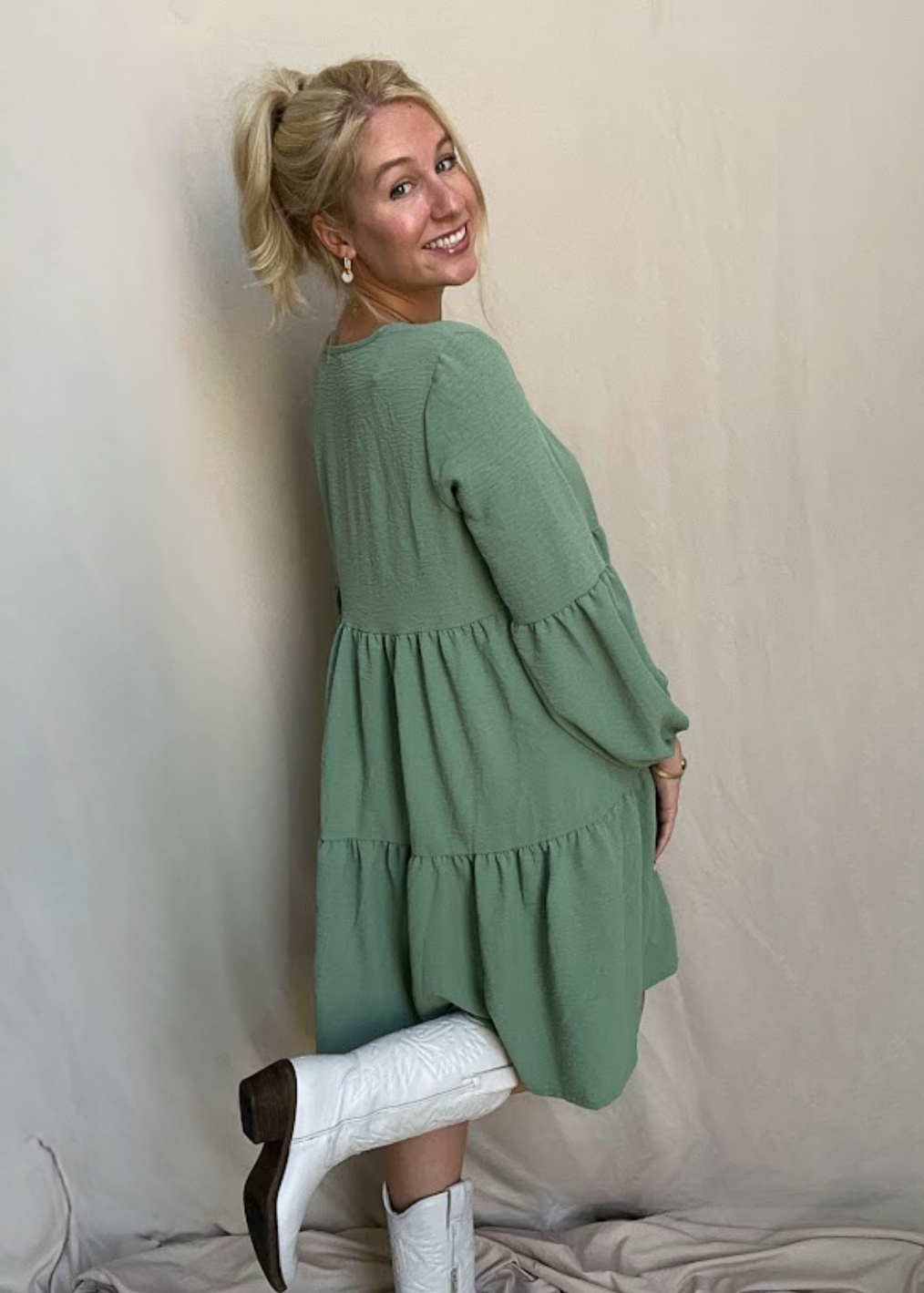 Sunday Kisses Tiered Dress