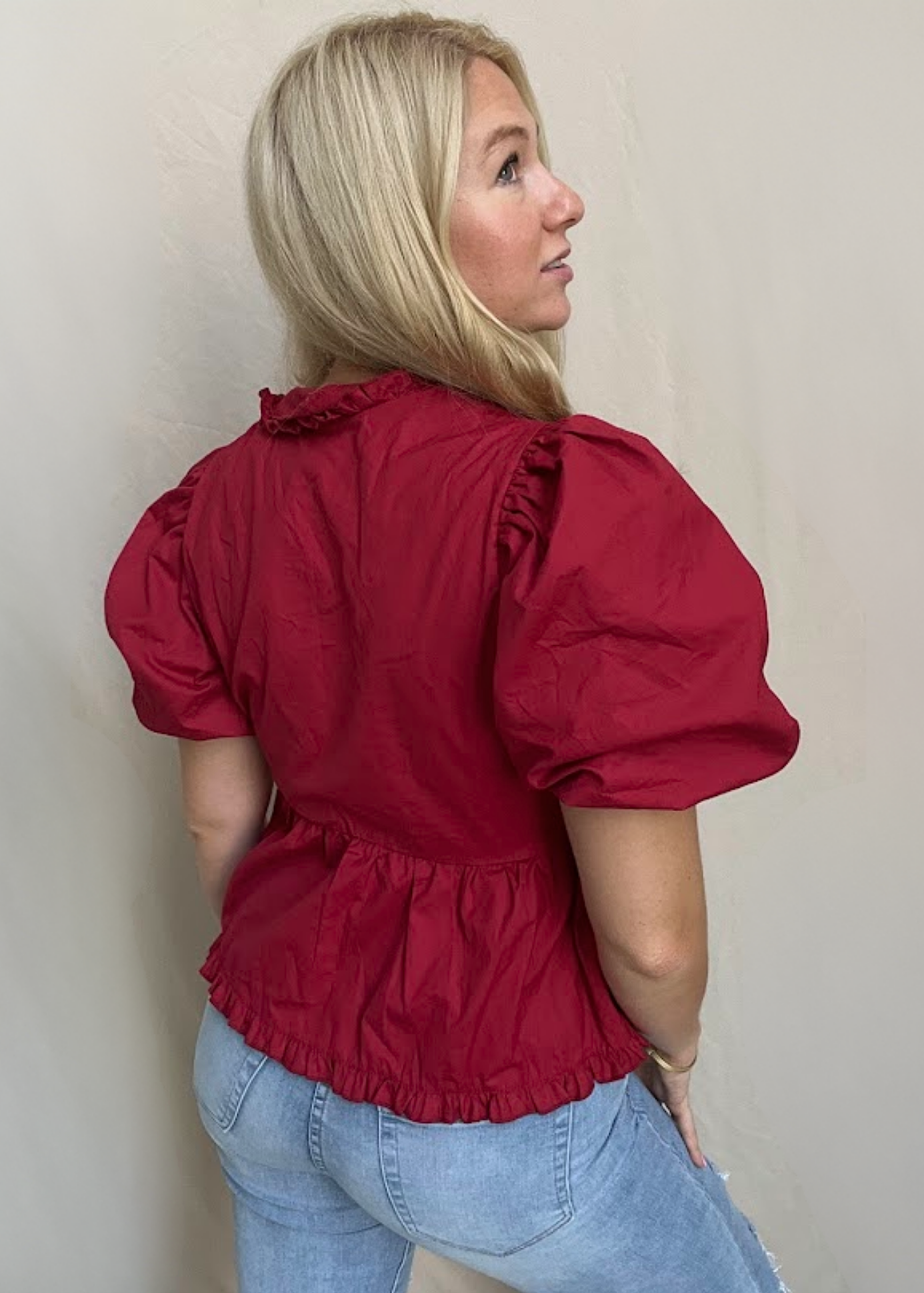 Pixie Dust Peplum Blouse
