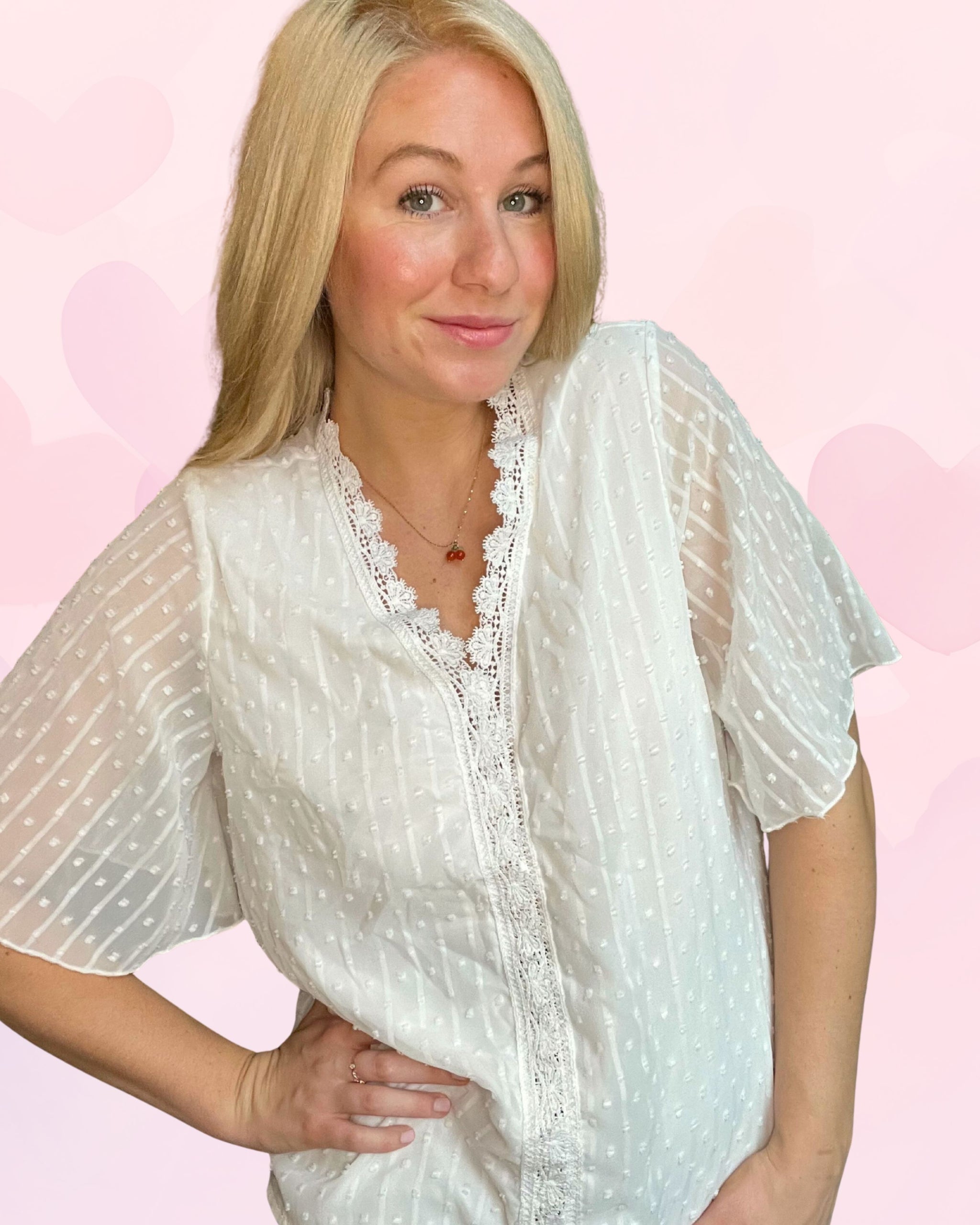 Latte Foam Blouse