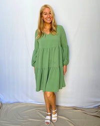 Sunday Kisses Tiered Dress