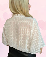 Latte Foam Blouse