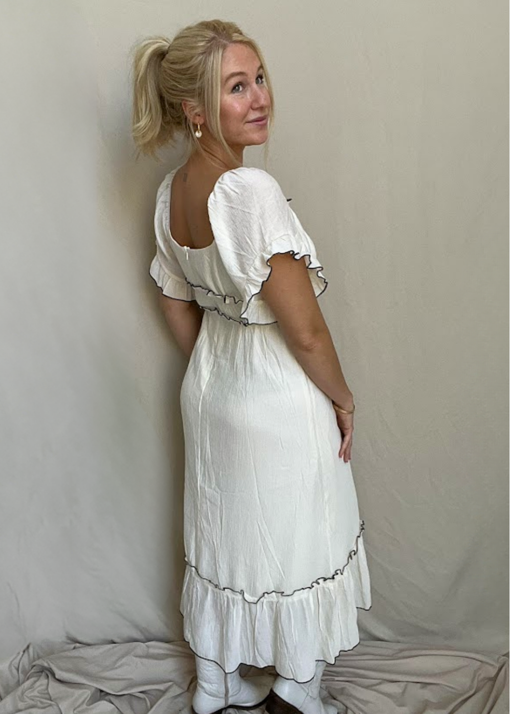 Whispering Breeze Midi Dress