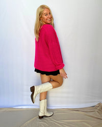 Little Pink Fix Cozy Cardigan