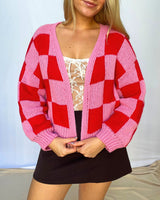 Checkerboard Charmer Cardigan