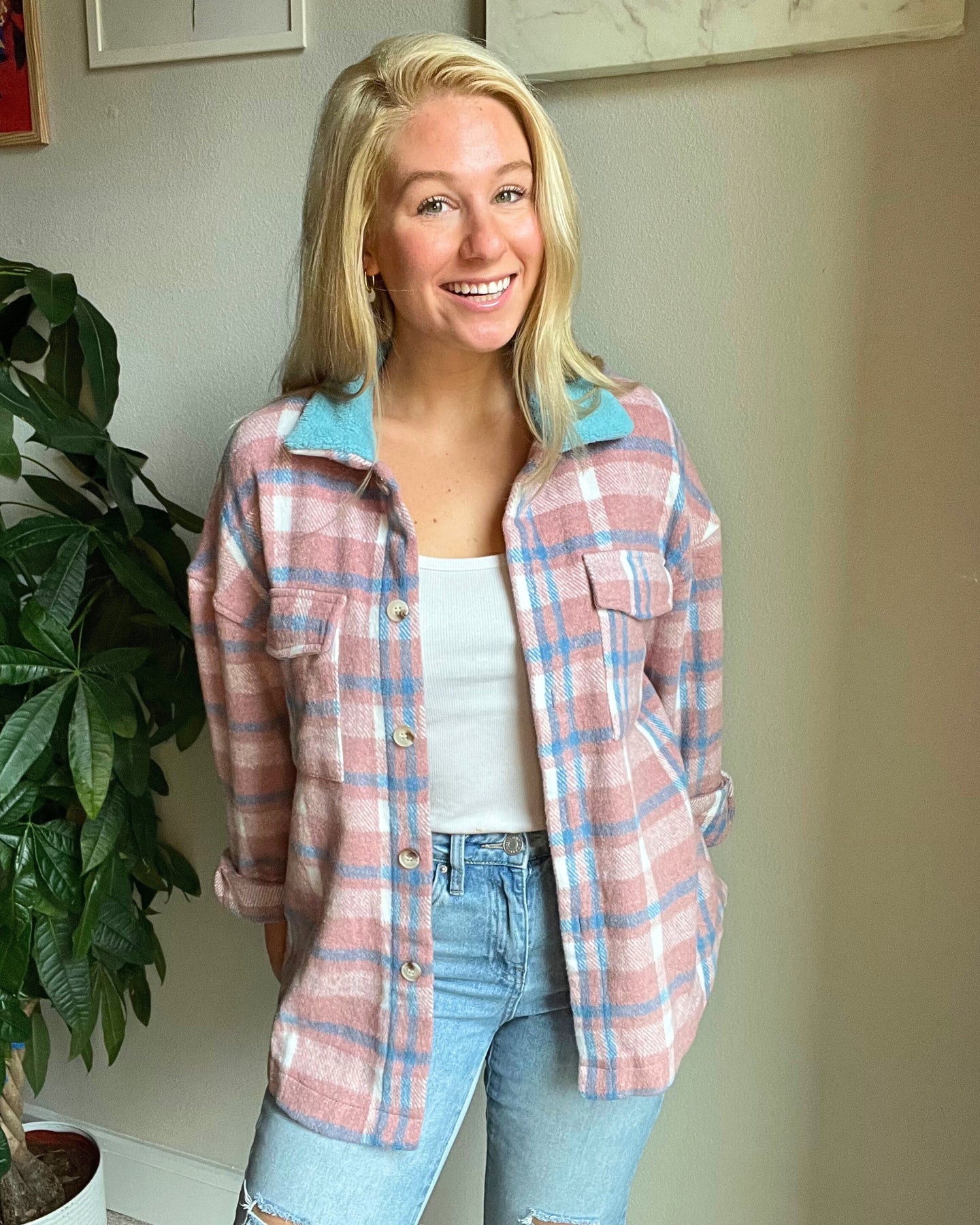 Sweet Tea Plaid Jacket